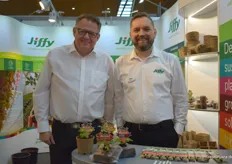 Friedrich-Wilhelm Eiermann und Jürgen Rost von Jiffy Products International BV